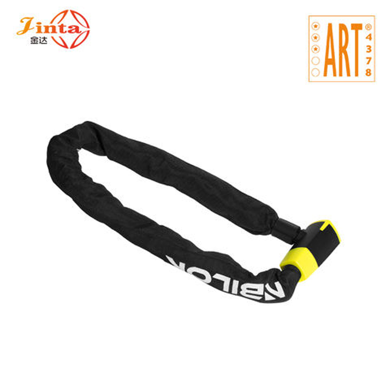 Jinta Insurance‑Grade ART‑3‑Star Certified High‑Security Chain Padlock, 10mm Hardened‑Steel Anti‑Theft Motorcycle Chain Lock
